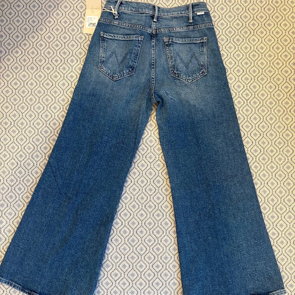 NWT MOTHER The Hustler Roller Ankle - Slip And Fall Blue (Medium) / 27 - Picture 3 of 6